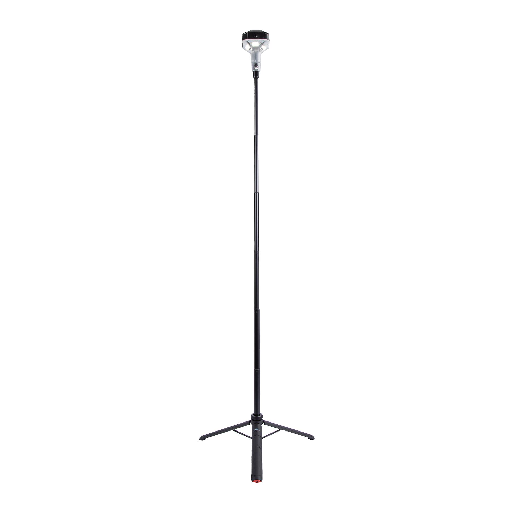 Angle. Devos Outdoor - LightRanger 800 Mini Rechargeable 800 Lumen Adjustable Overhead Light.