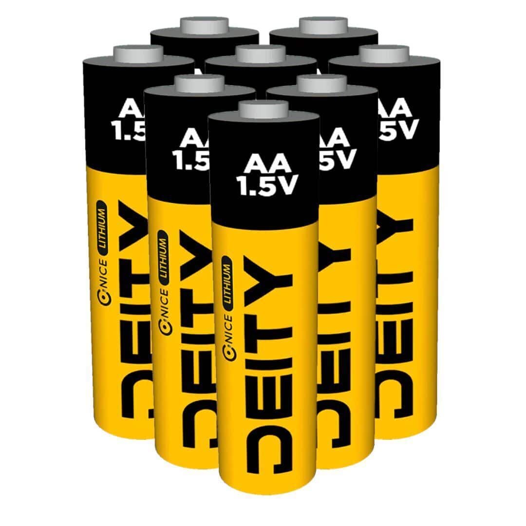 Deity - Microphones AA Battery 8-Pack (Lithium 1.5V, 3000mAh)