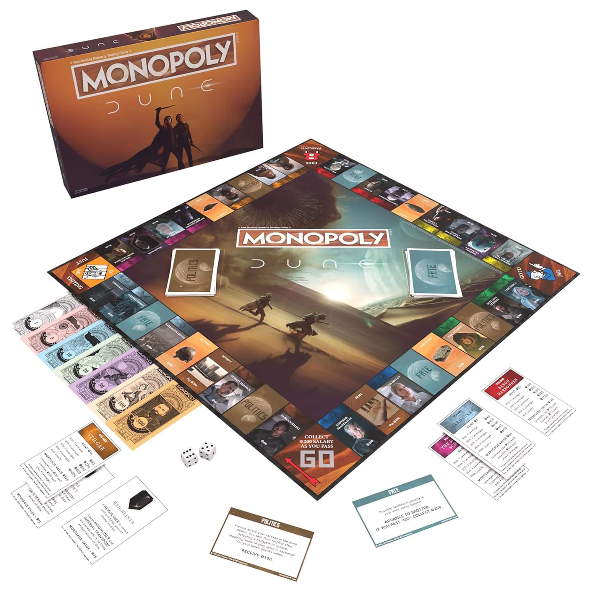 USAoploy - Dune Monopoly Board Game