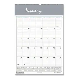 House of Doolittle - Bar Harbor Recycled Wirebound Monthly Wall Calendar 12 Month January 2026 to December 2026