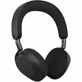 Jabra - Evolve3 75 Headset - Microsoft Teams Certification - Stereo - Wireless - Bluetooth - 98.4 ft - 35 Ohm - 20 Hz to - Black