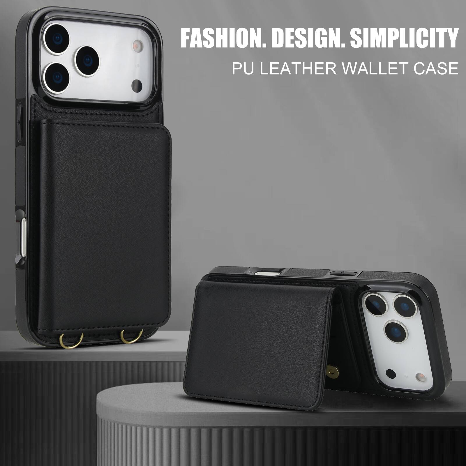FASHION. DESIGN. SIMPLICITY  
PU LEATHER WALLET CASE