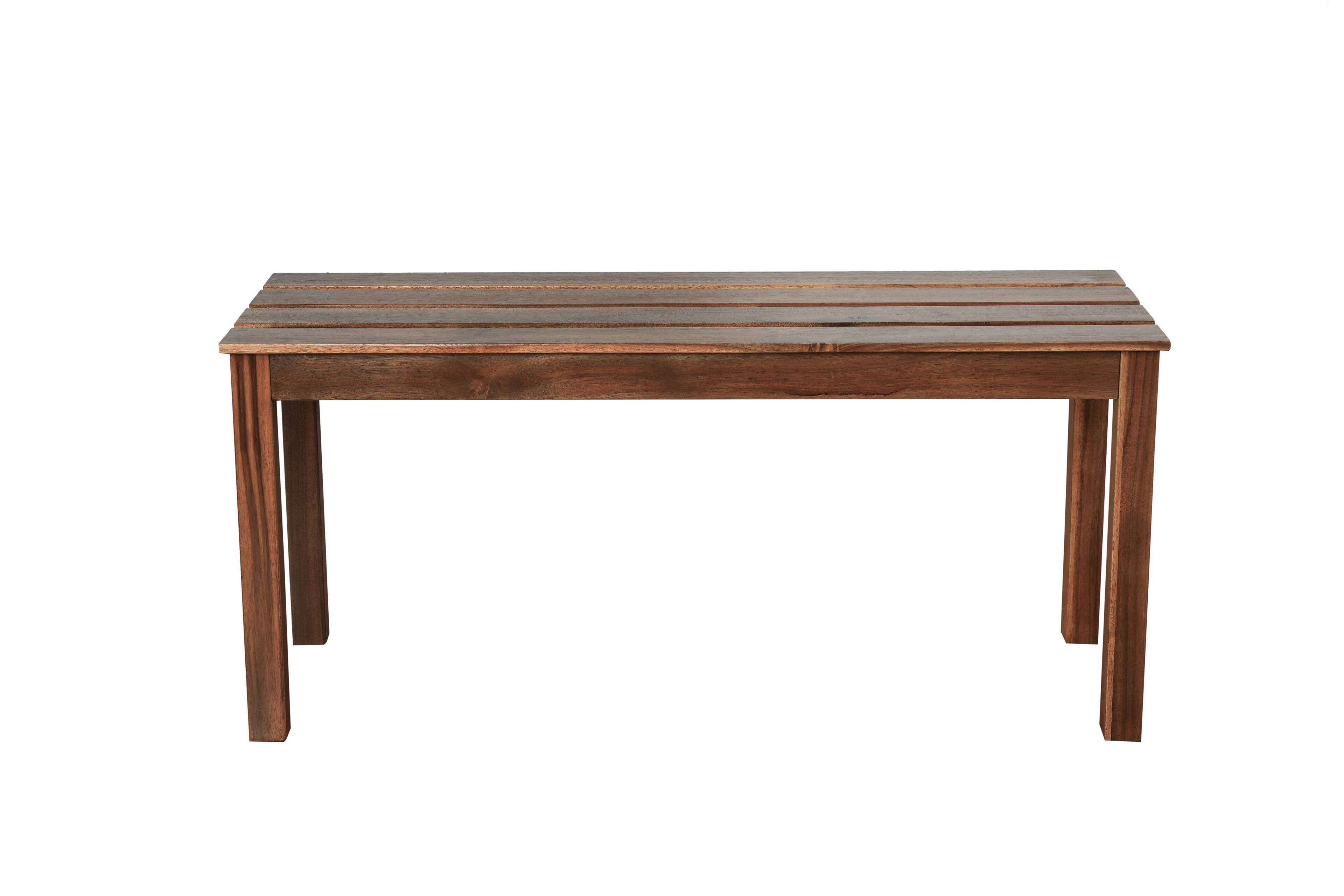 Alt View 6. Mondawe - 5 Pieces Acacia Wood Outdoor Table and Chair Set - Brown.