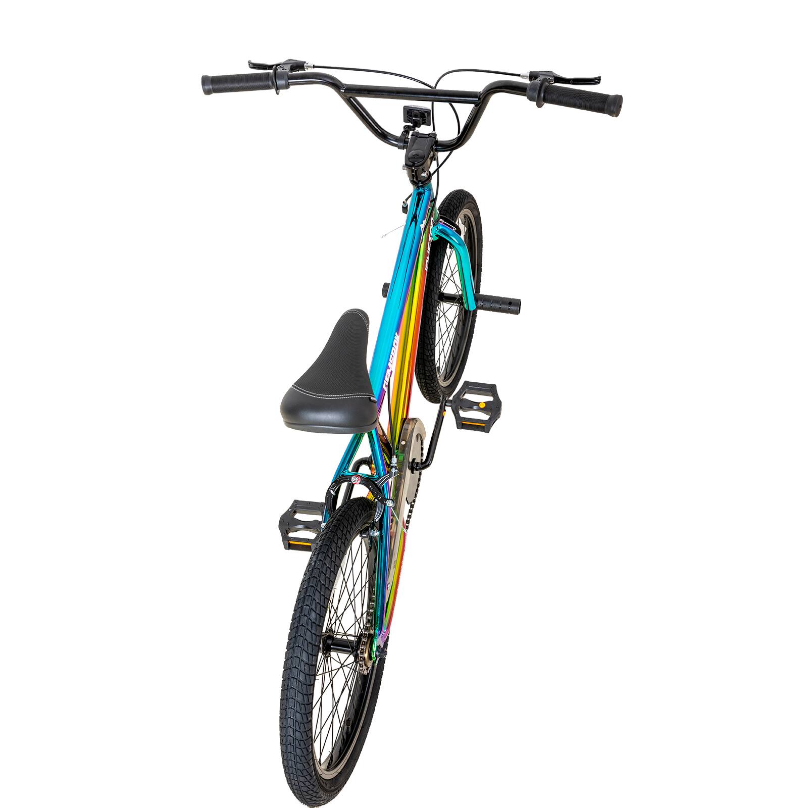 Alt View 2. JOYSTAR - JOYSTAR 20 Inch Kids BMX Bike for Boys Girls Ages 7-12, Freestyle Bicycle for Beginner Level Riders with 2 Pegs, Rainbow - Rainbow.