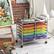 Alt View 5. Costway - Costway 12 Drawers Rolling Cart Storage Scrapbook Paper Studio Organizer Bins - Rainbow.