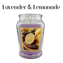 TOCCATA - &Lemonade 12oz Scented Candle Large Jar Home fragrance up to 70 Hour Burn Time, Giftable, Valentine's Day - Lavender