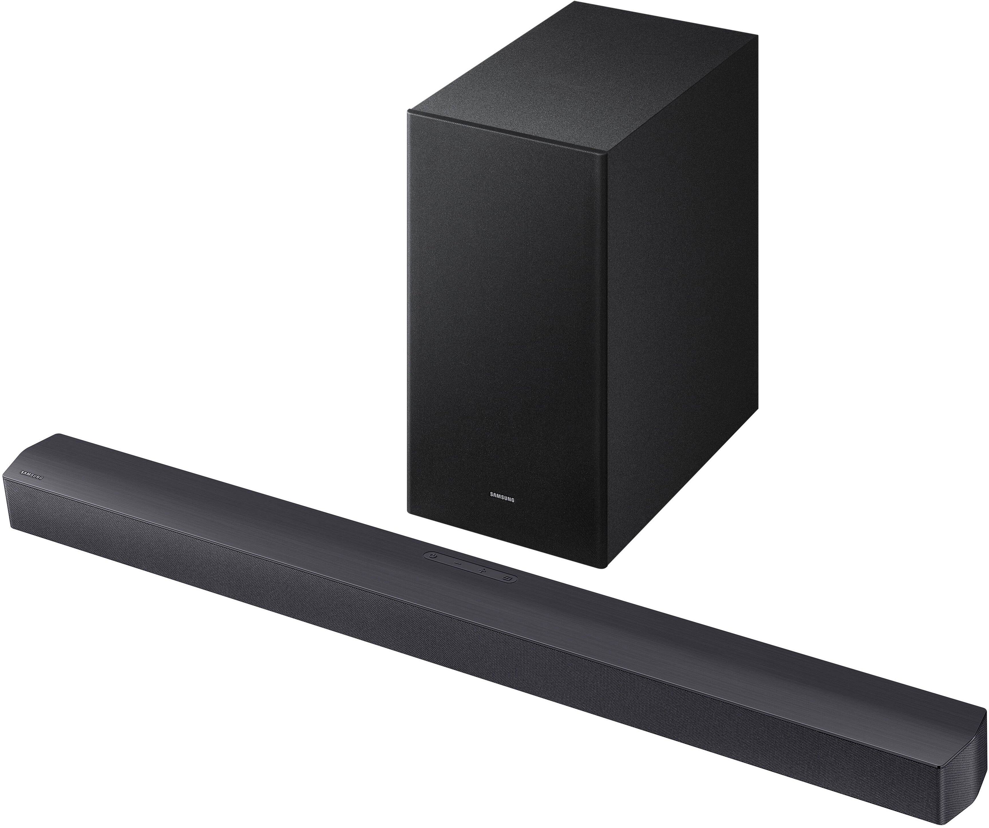 Alt View 11. Samsung - SAMSUNG B-Series 2.1Ch DTS Virtual:X Soundbar with Subwoofer - Titan Black.