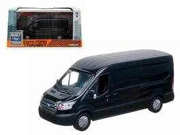2015 Ford Transit (V363) Van Tuxedo 1/43 Diecast Model by Greenlight - Black