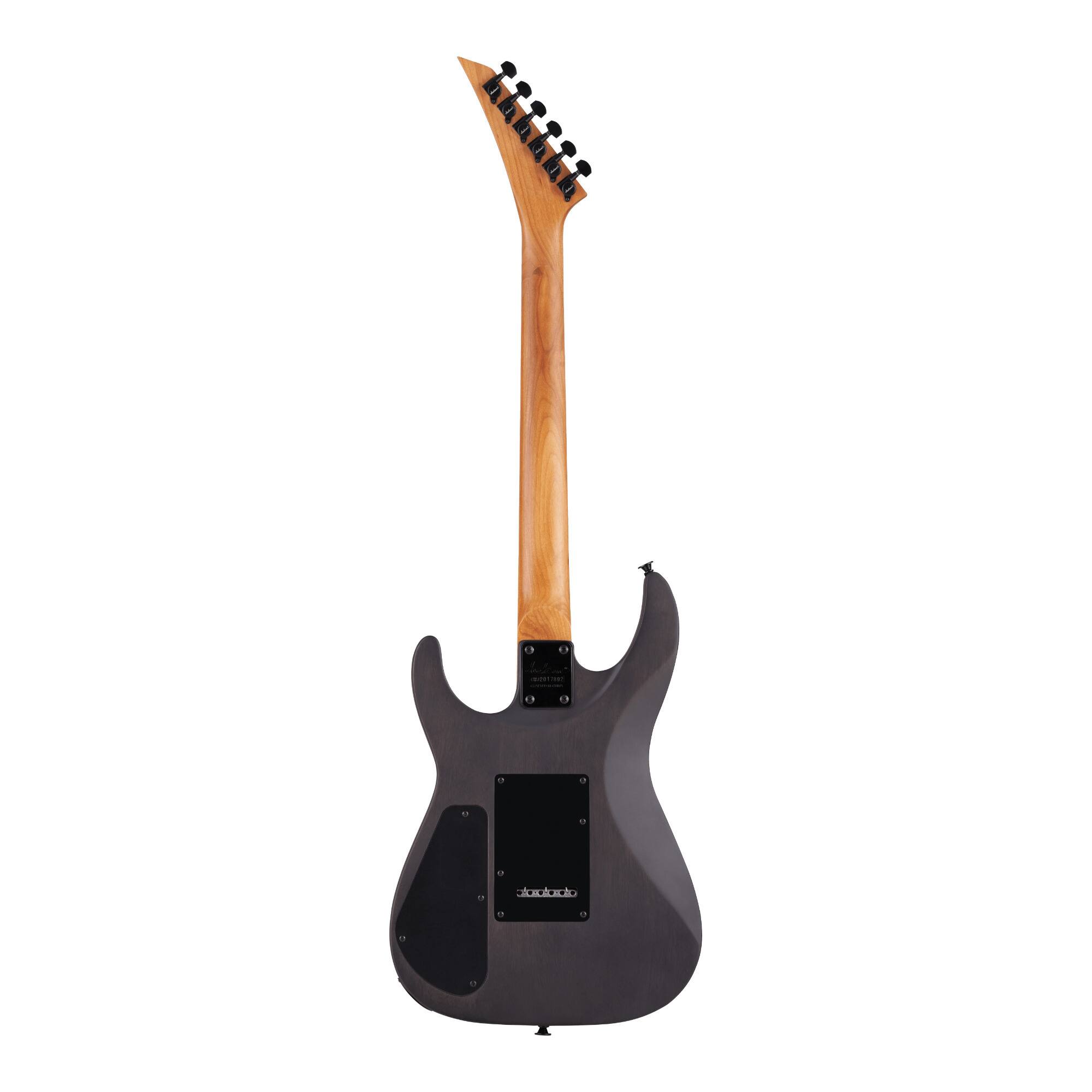 Angle. Jackson - Jackson JS Series Dinky Arch Top JS24 DKAM Electric Guitar (Black Stain).