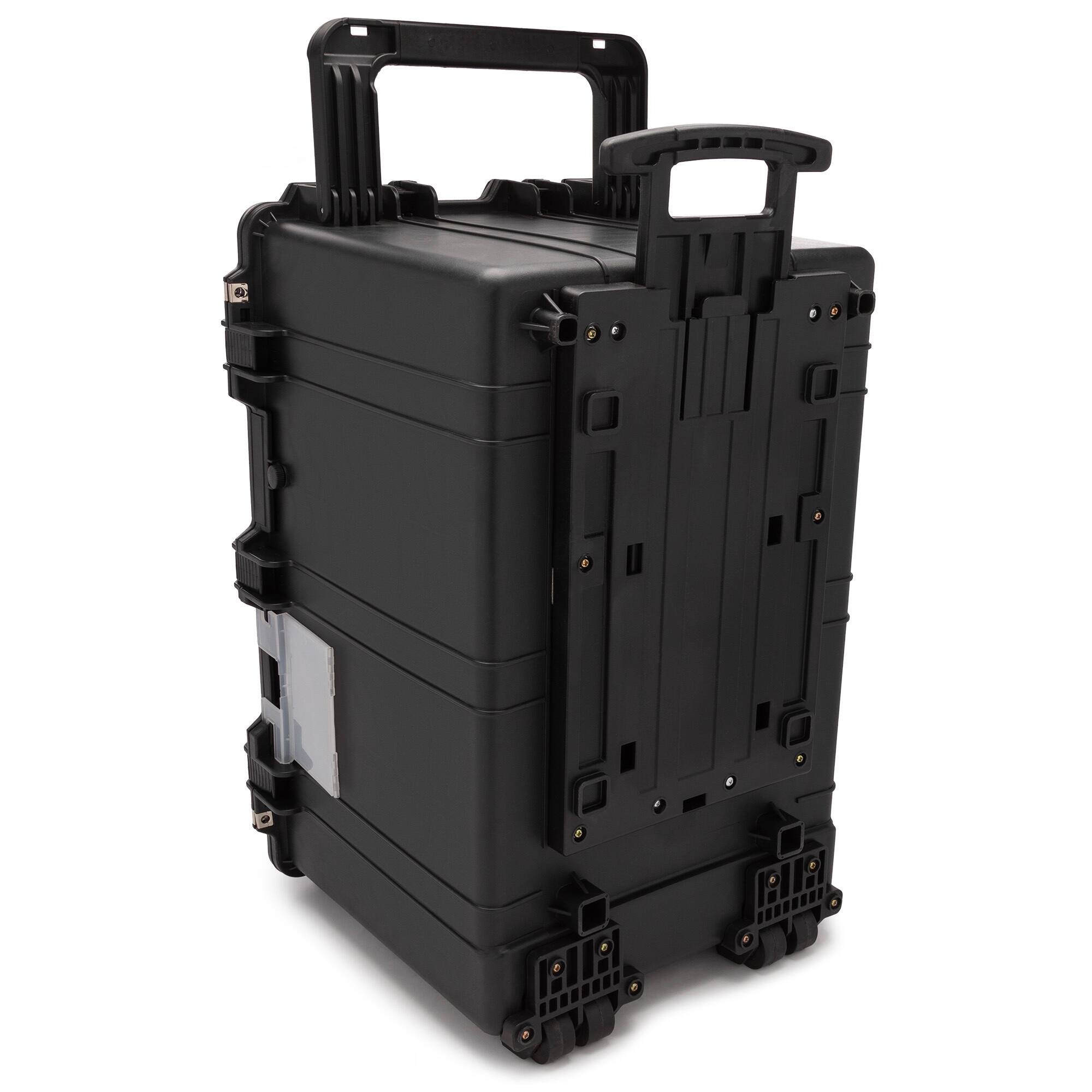 Angle. Koah - Koah Weatherproof 32 Inch Transport Roller Hard Case with Customizable Foam.