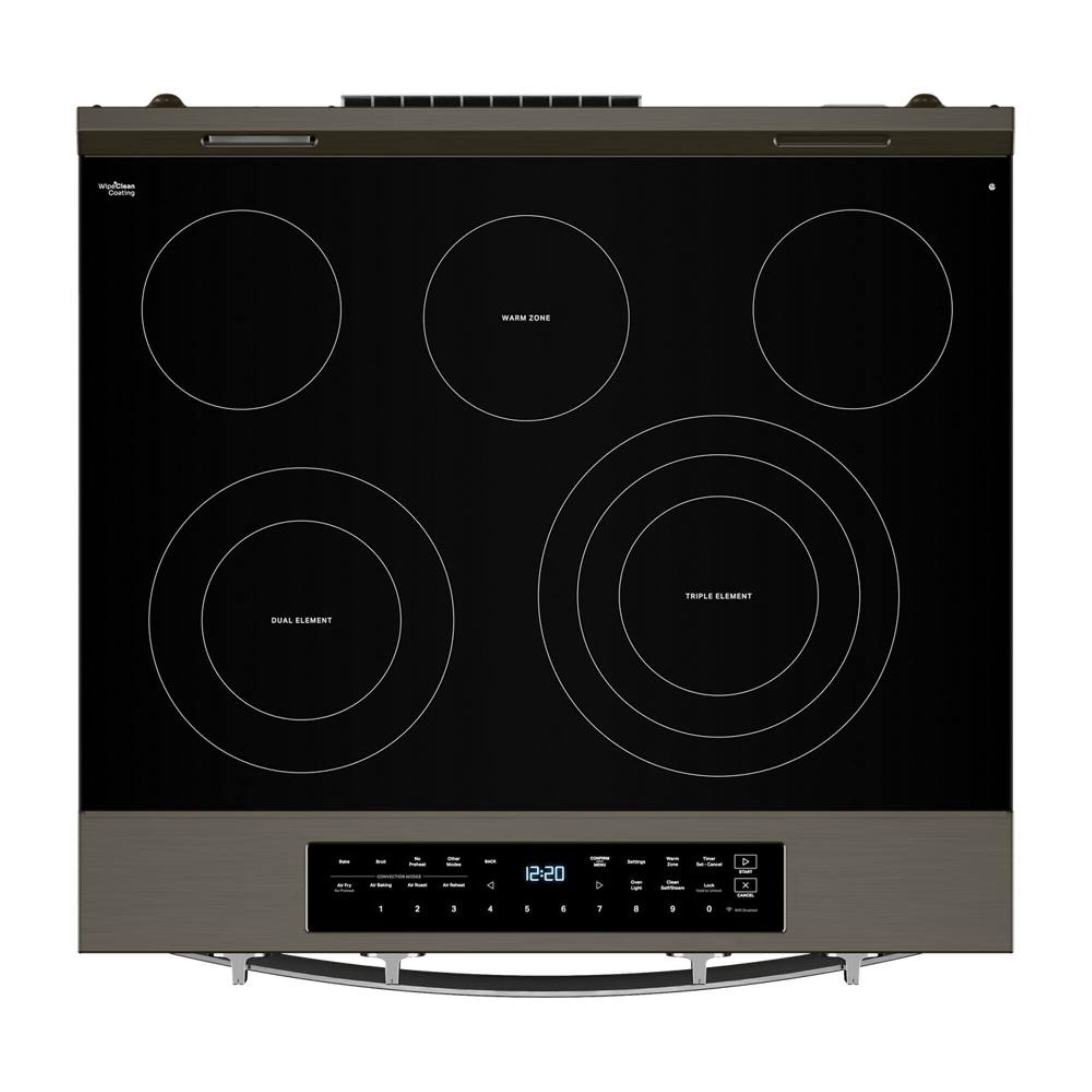 Whirlpool 30inch Smart Slide In Gas Range with Air Cooking Technology