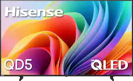 Hisense - 55" Class QD5 Hi-QLED Series 4K UHD Smart Roku TV (2026)