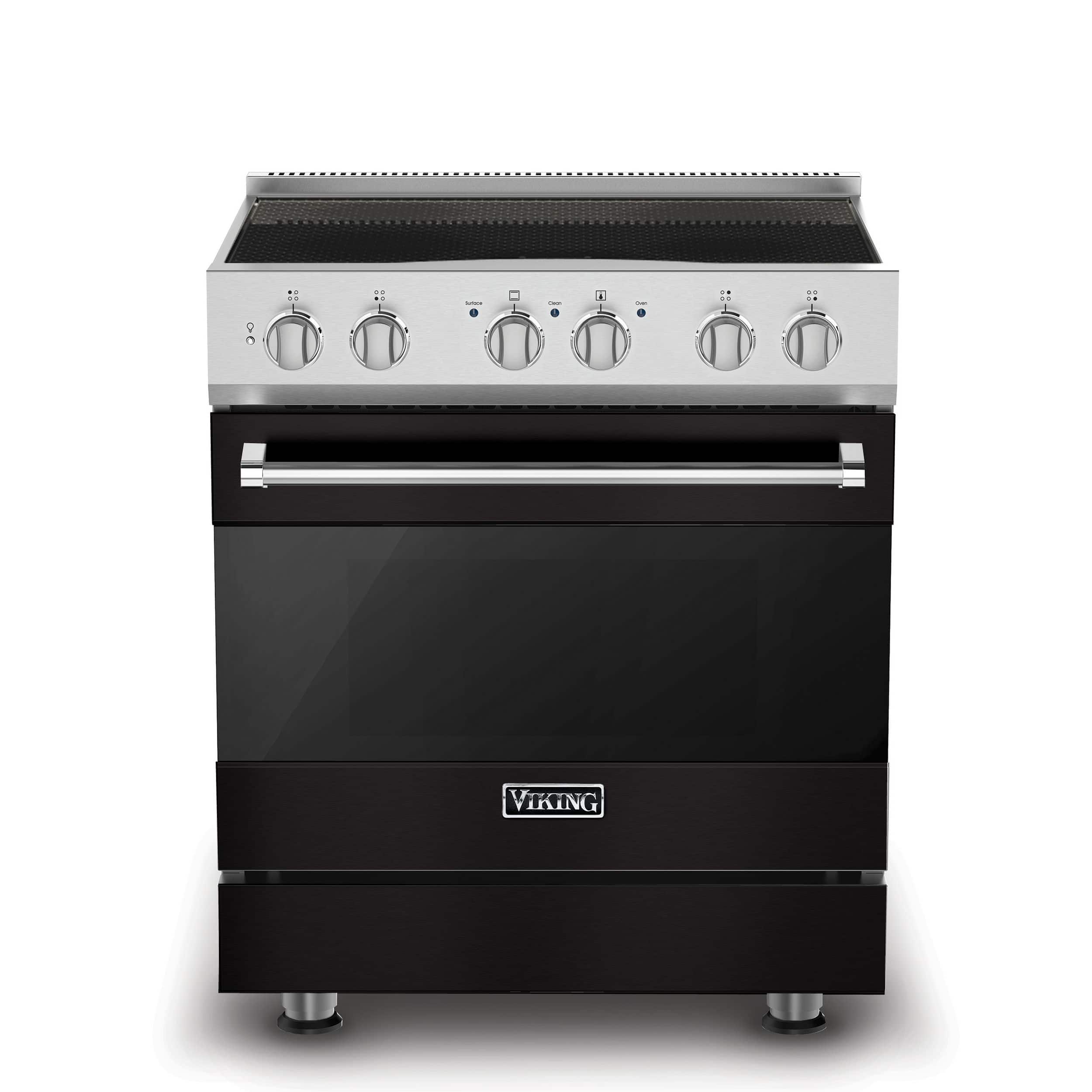 Viking - 3-Series Induction Self-Clean Range - Onyx