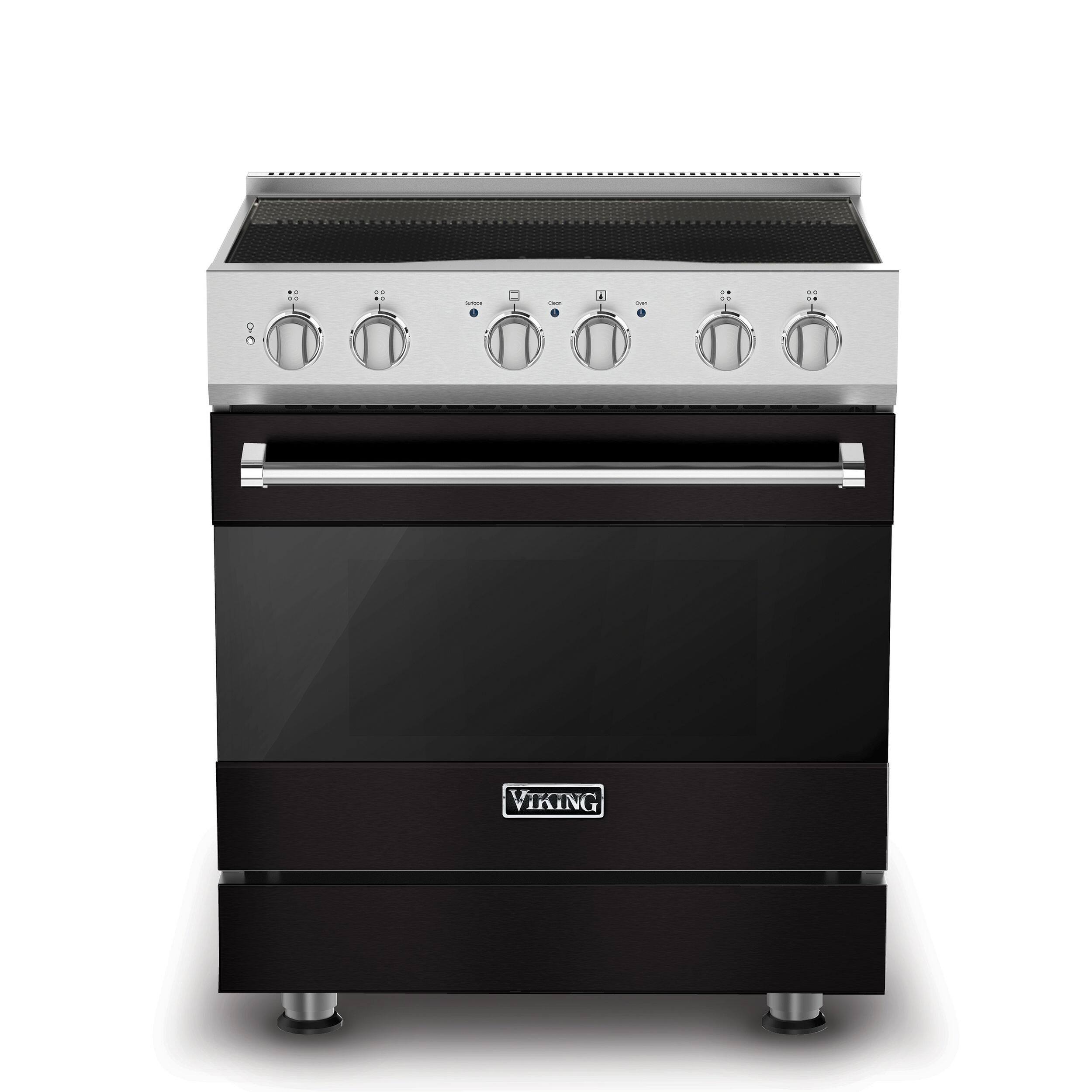 Viking - 3-Series Induction Self-Clean Range - Onyx