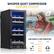 WHISPER QUIET COMPRESSOR COOLING SYSTEM
LOW NOISE & LOW VIBRATION
Less than 60 dB
41 dB
0-20 dB
Falling leaves
YOUR WINE FRIDGE
Normal conversation
