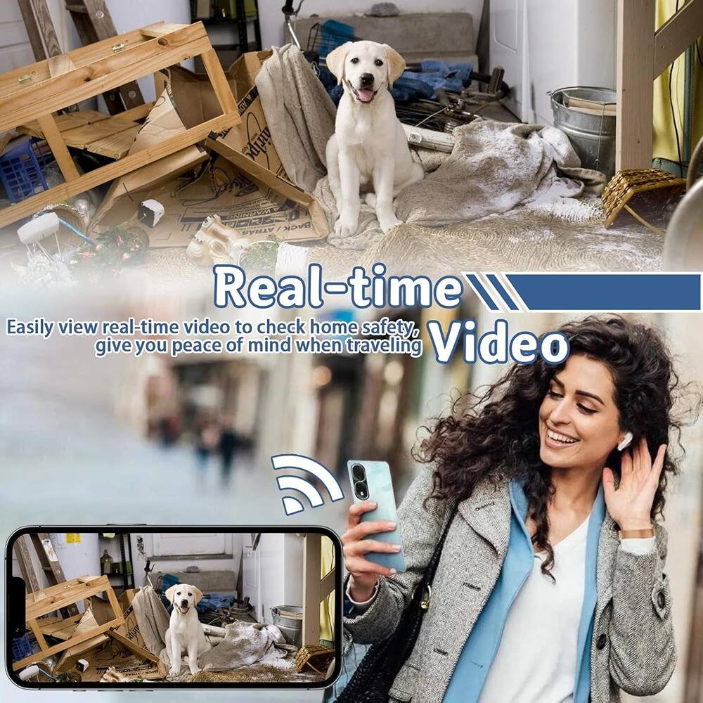 Real-time Video

Easily view real-time video to check home safety, give you peace of mind when traveling.