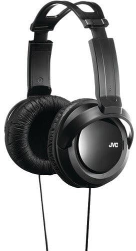 PopMarket - JVC HARX330 Full Size Extra Bass Headphone Around Ear (Black) - HEADPHONES - Multicolor