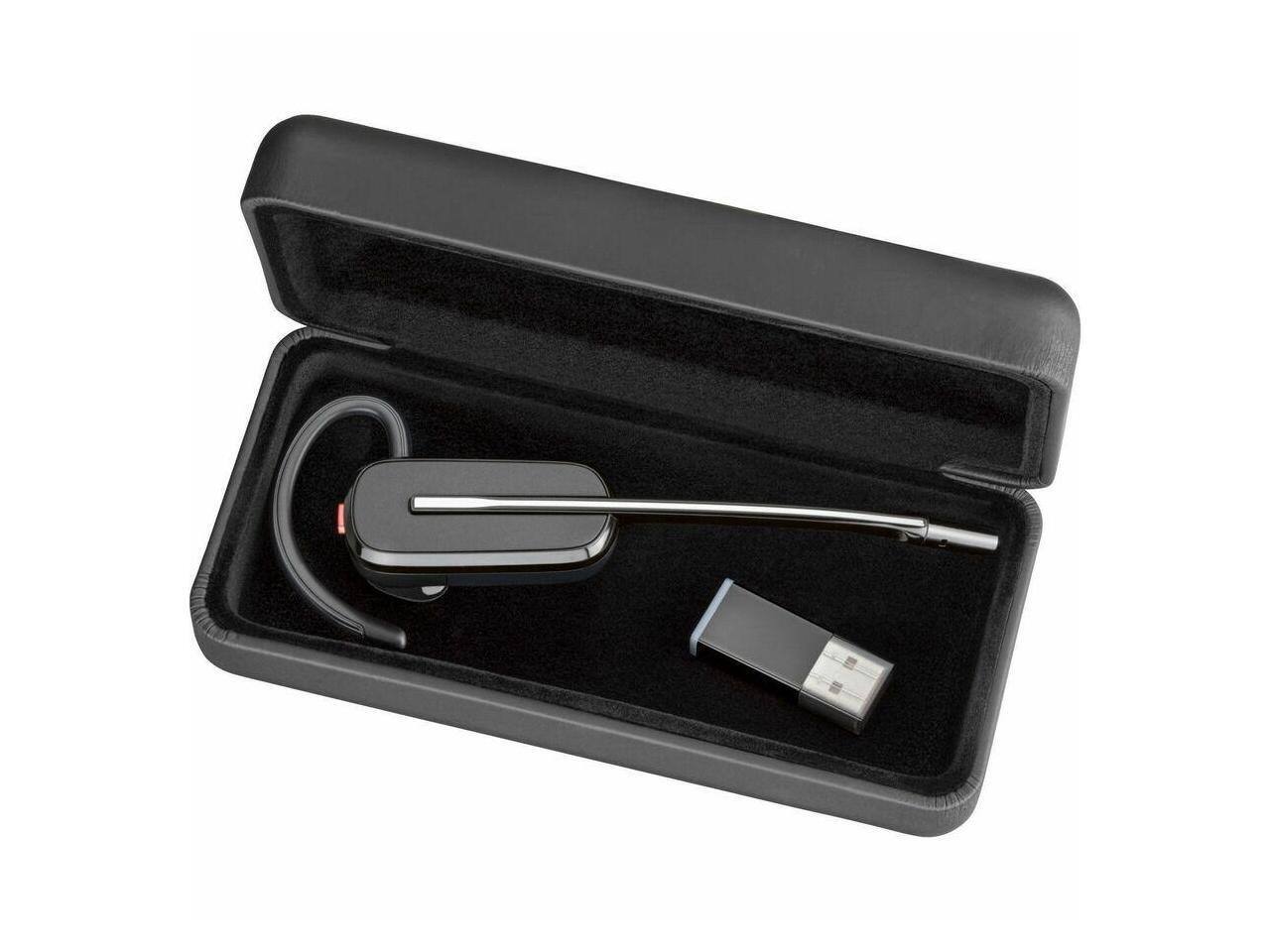 Alt View 1. Poly - Poly Savi 8200 Office 8240 Earset - Mono Wireless Bluetooth, 590.6 ft, Noise Cancelling Mic - Black.