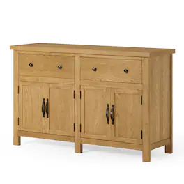 Maven Lane - Felix Rustic Wooden Sideboard Finish - Weathered Natural