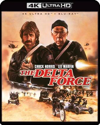Front. The Delta Force - 4K Blu-Ray.
