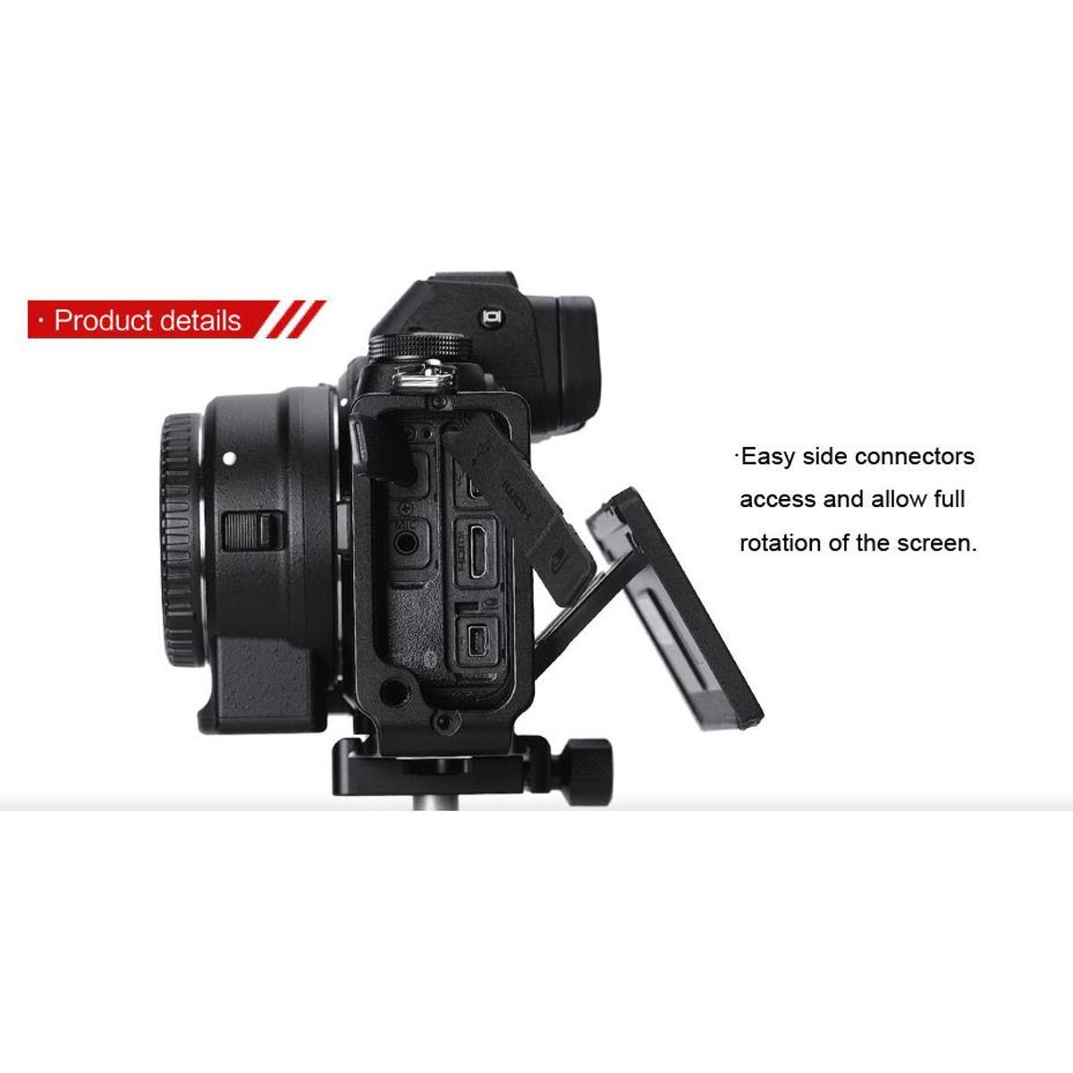 Product details

Easy side connectors access and allow full rotation of the screen.