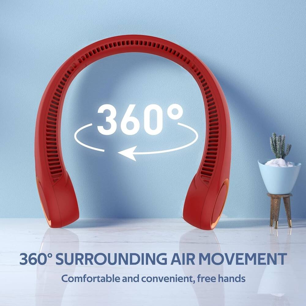 360° SURROUNDING AIR MOVEMENT  
Comfortable and convenient, free hands