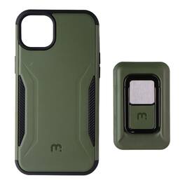 Mybat Pro - Stealth Series Case with MagKick for Apple iPhone 14 Plus - Army - Green