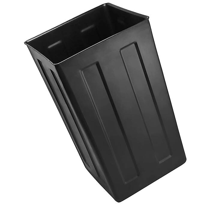 Left. Alpine Industries - 40 Gallon Trash Can Receptacle Bin Liner - Black.