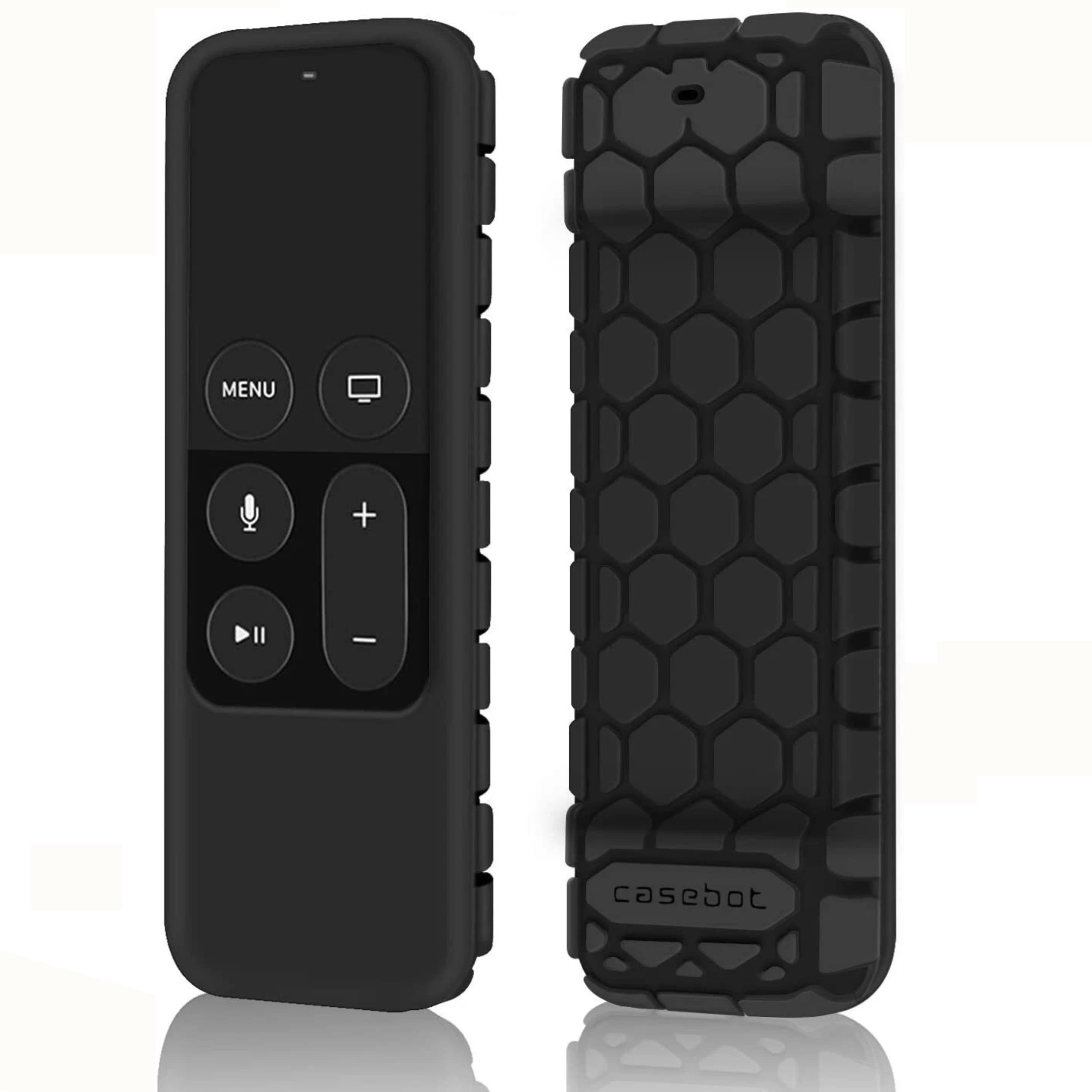 Kitcheniva - Silicone Case For Apple TV 4K / 4th Gen Siri Remote Controller Black