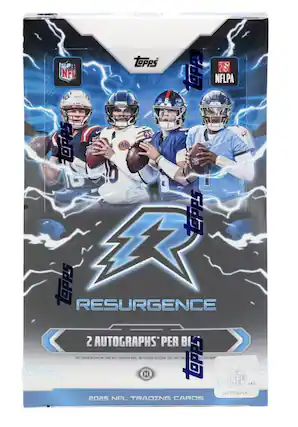 Topps NFL LOPPS NFLPA GSF TOPPS M 5 tepps topps R RESURGENCE 2 AUTOGRAPHS* PER BOX MAY WITH (RD NOCESSARY TOPPS ENTRY H XOX NFL XKD LG170362481 2025 NFL TRADING CARDS