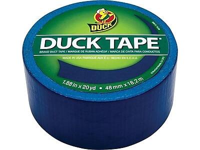 DUCK TAPE  
BRAND DUCT TAPE / MARQUE DE RUBAN ADHÉSIF / MARCA DE CINTA PARA CONDUCTOS  
MADE IN USA / FABRIQUÉ AUX É-U. / HECHO EN E.E.U.U.  

1.88 in x 20 yd  
48 mm x 18.2 m