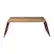 Angle. Victor - Portable Folding Acacia Wood Laptop Desk - Brown.