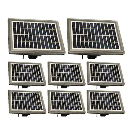 Front. Cuddeback - Cuddeback PW-3600 Solar Power Bank (8-Pack).