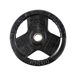Inspire - Fitness 45 LB Rubber Olympic Weight Plate - Black