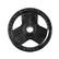 Front. Inspire - Inspire Fitness 45 LB Rubber Olympic Weight Plate - Black.