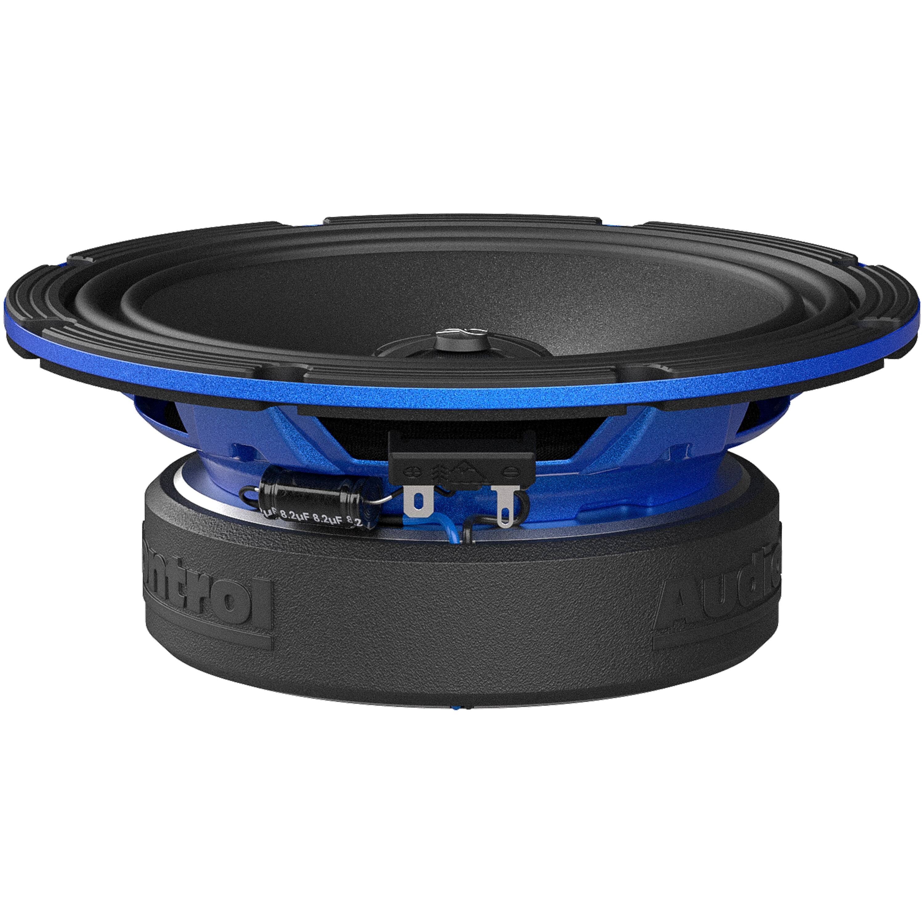 The text on the image reads "Aud 8.2uF 0.2uF 12 ohm control c."