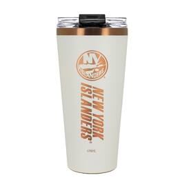 Great American Products - New York Islanders 30oz. Big Slim Tumbler - Cream