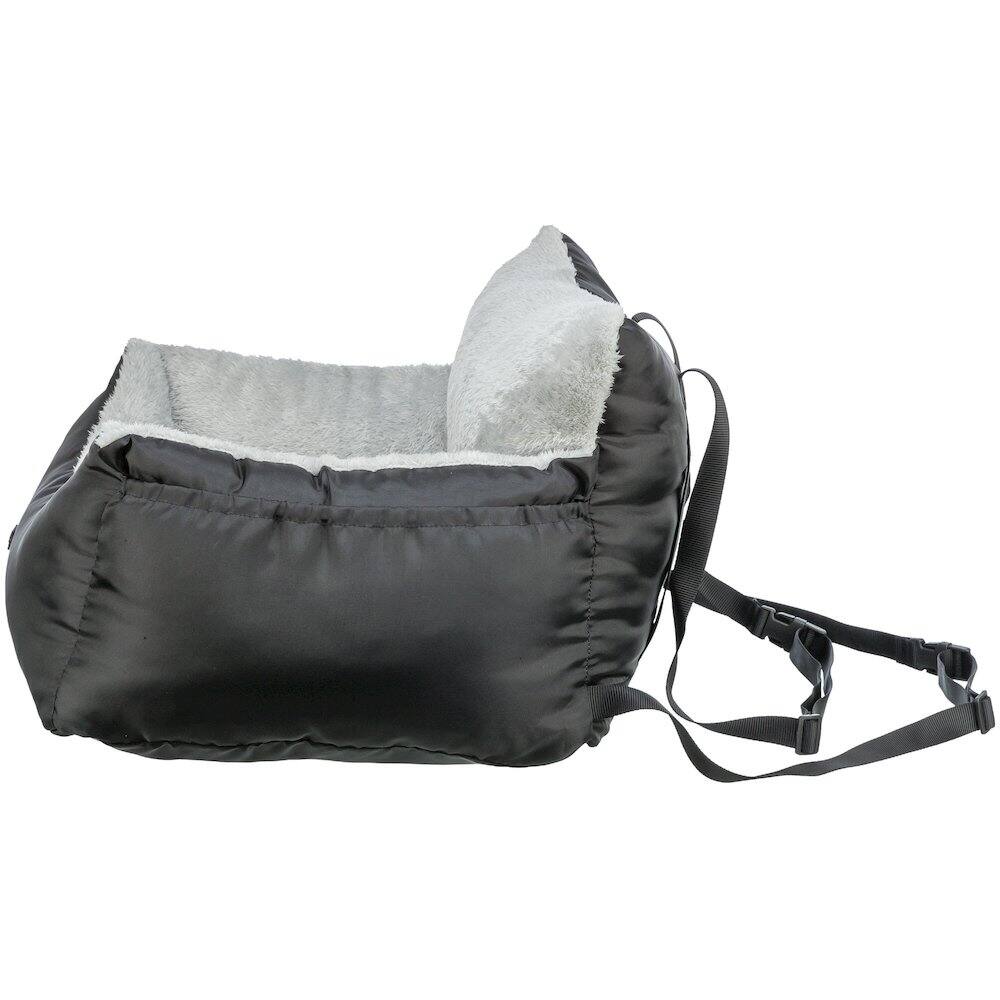 Alt View 2. TRIXIE - Convertible Lite Pet Car Seat, Dog Booster Seat, Travel Pet Bed - Black.