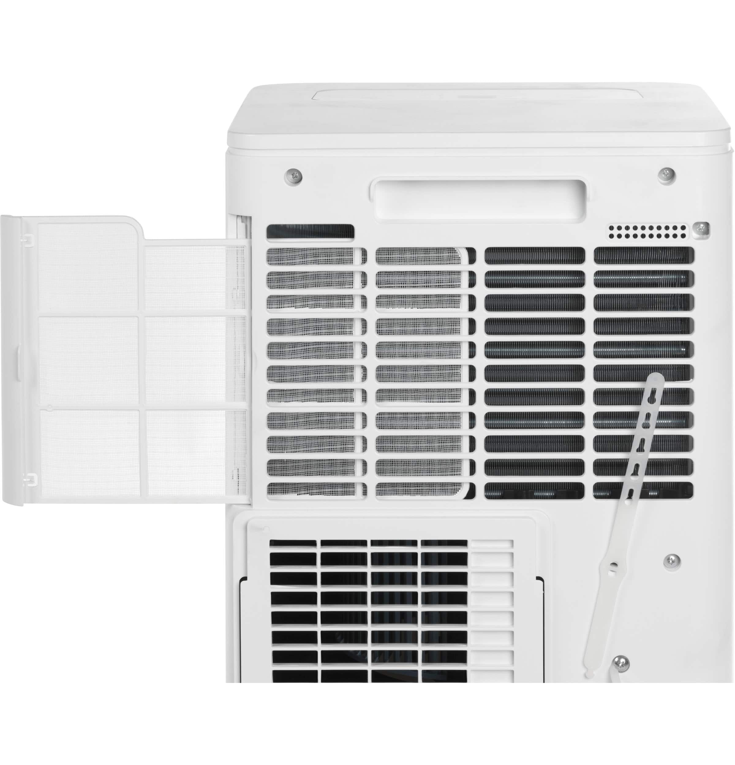 Alt View 18. GE - 150 Sq. Ft. 5,000 BTU Portable Air Conditioner with Auto Evaporation Technology - White.