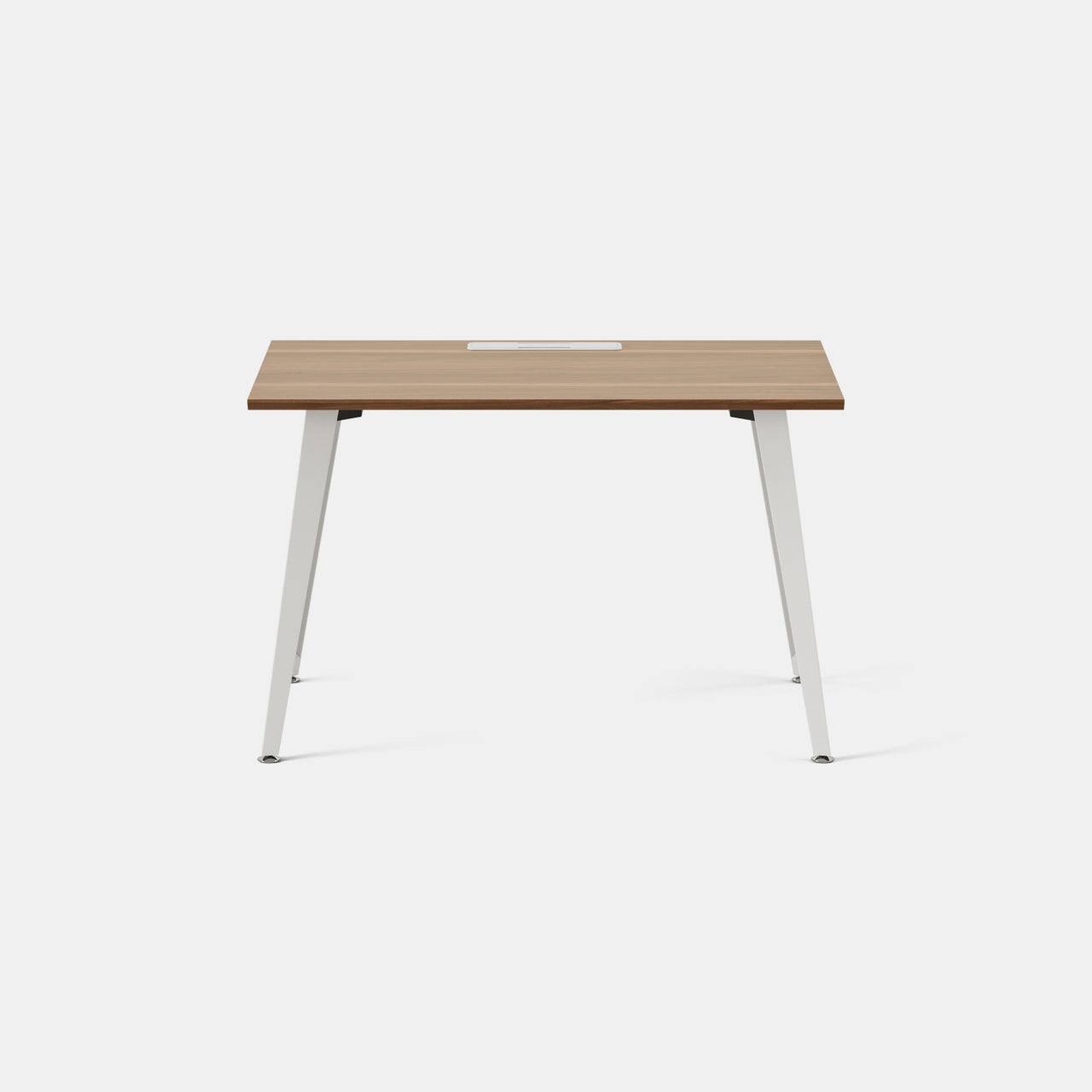 Angle. Branch Furniture - Office Desk 48" x 24" - Walnut/White.