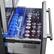 Alt View 10. Forno Appliances - Campania 120-Bottle Built-In Dual Zone Wine Cellar & Beverage Cooler - Stainless steel.