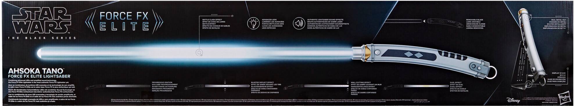 STAR WARS THE BLACK SERIES FORCE FX ELITE LIGHTSABER AHSOKA TANO