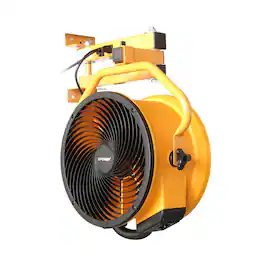 XPOWER - 1/4 HP 2100 CFM 4 Speed 14" Cooling Fan with Built-in 3-Hour Timer - Yellow