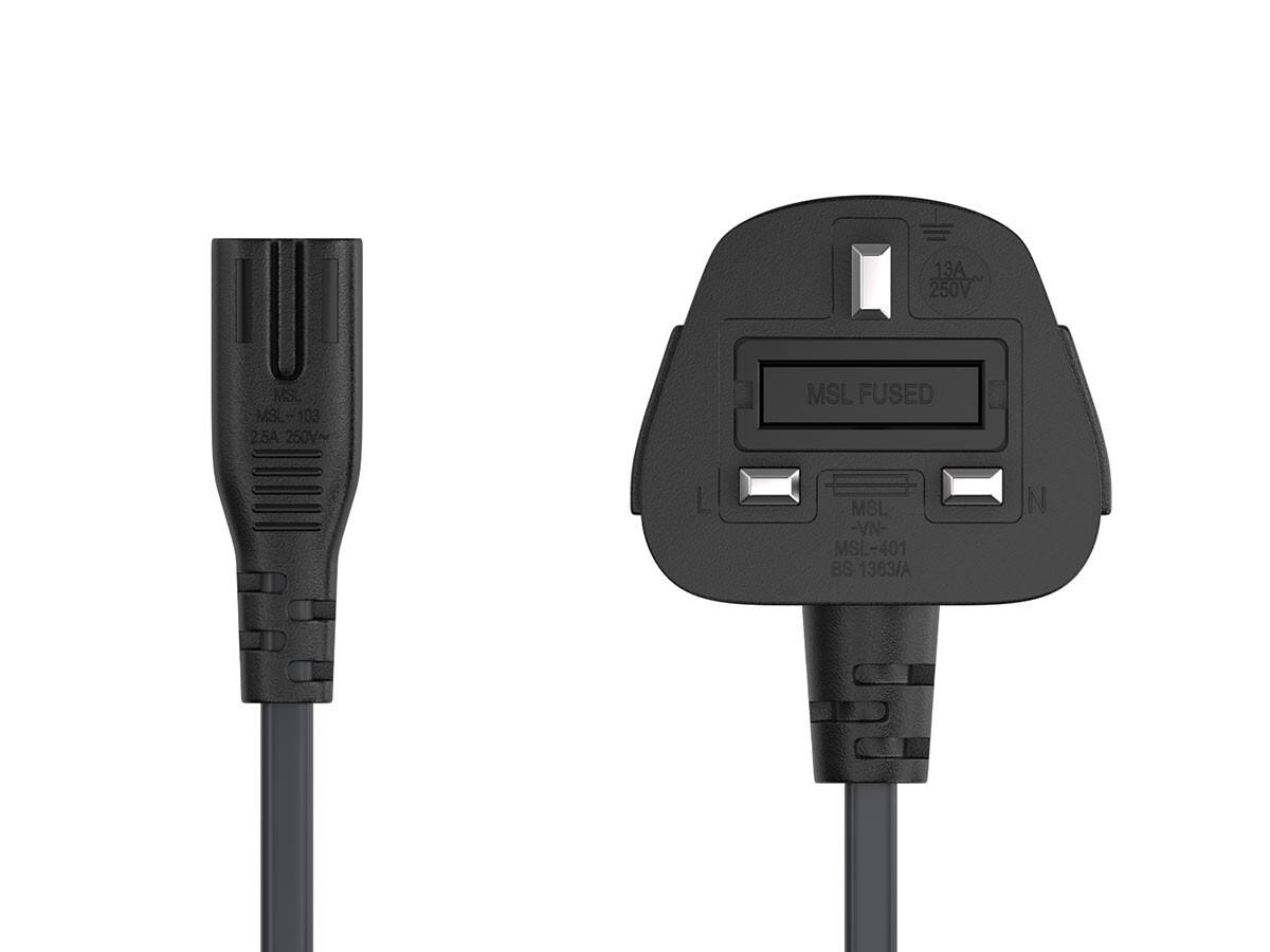 13A 250V  
MSL MSL-103 2.5A 250V~  
MSL FUSED  
MSL -VN- MSL-401 BS 1363/A