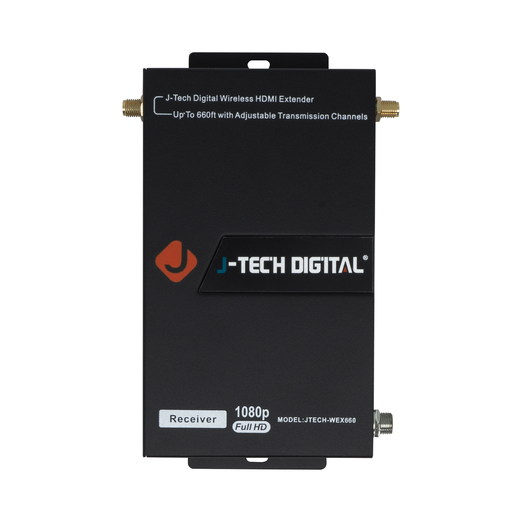 J-Tech Digital Wireless HDMI Extender Up To 660ft with Adjustable Transmission Channels
J-TECH DIGITAL Receiver 1080p MODEL:JTECH-WEX660 Full HD