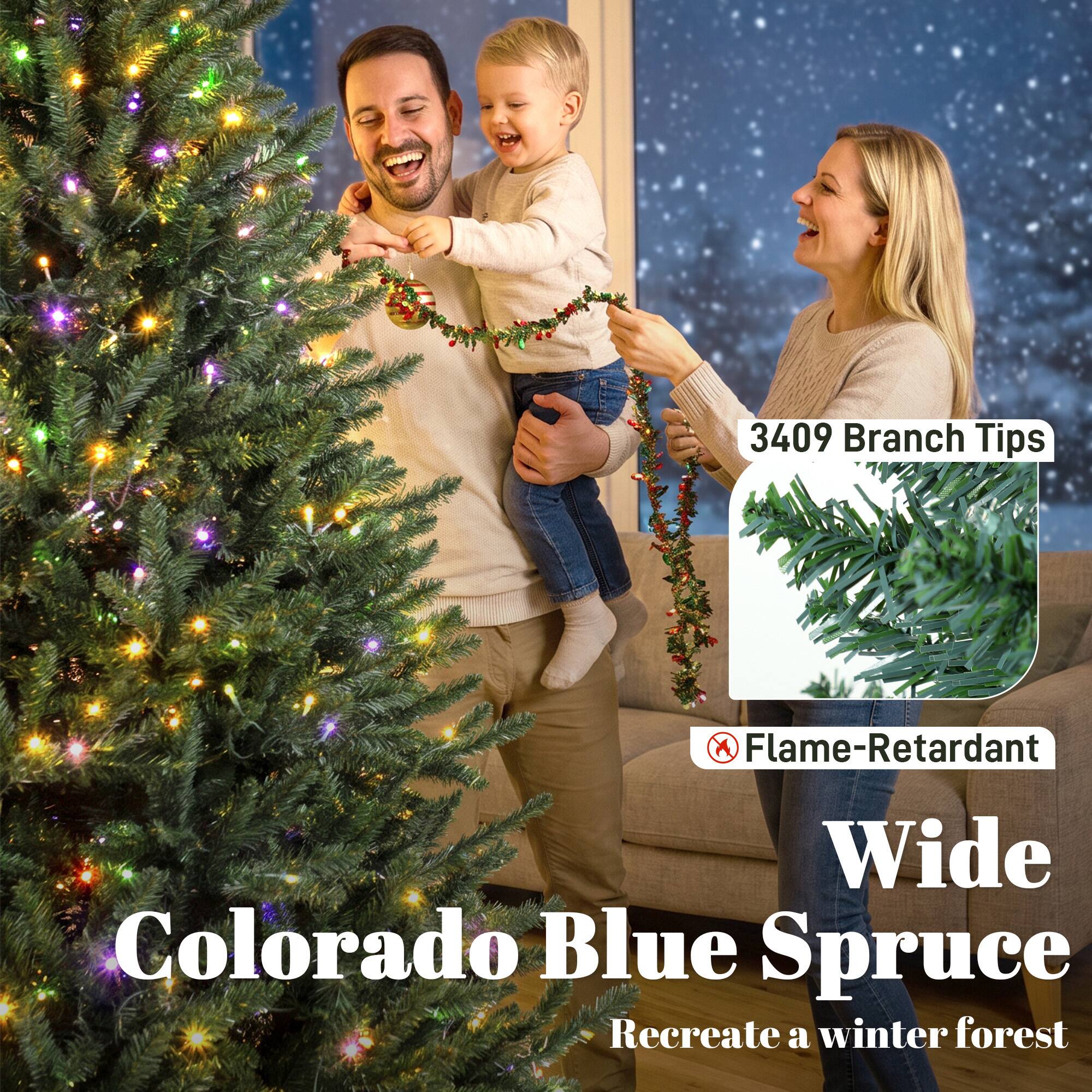 3409 Branch Tips

X Flame-Retardant

Wide Colorado Blue Spruce

Recreate a winter forest