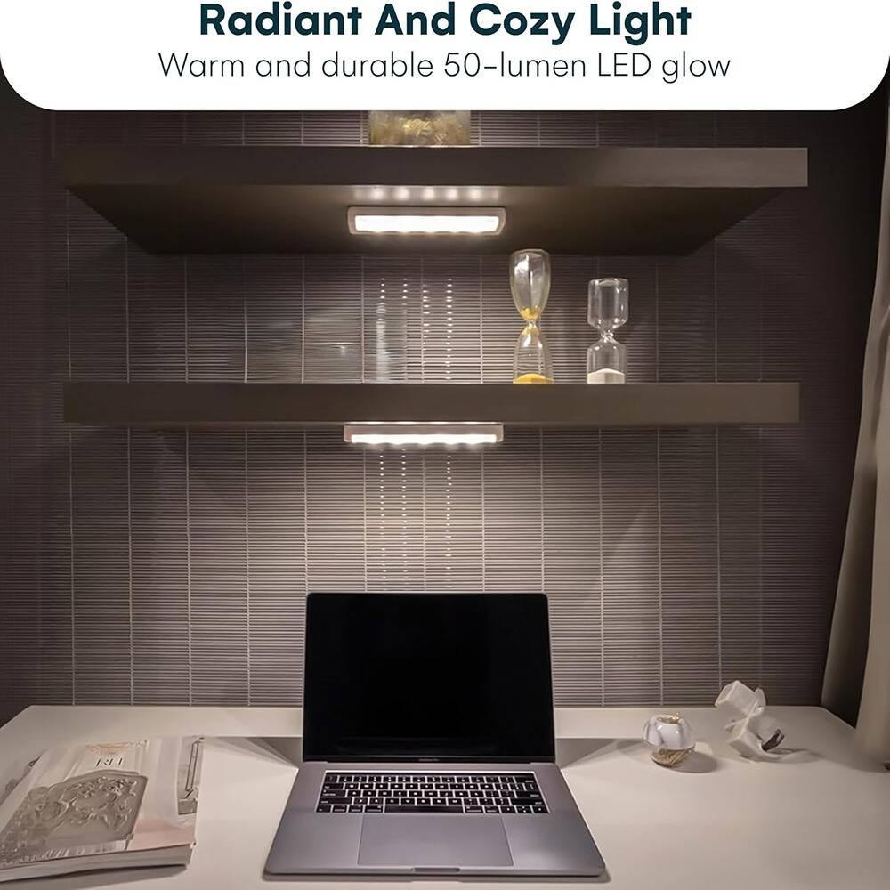 Radiant And Cozy Light  
Warm and durable 50-lumen LED glow