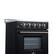 Alt View 6. Forno Appliances - Loiano 2.3 Cu. Ft. Freestanding Electric Range with Storage Drawer - Black.