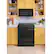 Alt View 13. GE - 5.6 Cu. Ft. Slide-In Gas Convection Range with Self-Steam Cleaning, Built-In Wi-Fi, and No-Preheat Air Fry - Black on Black.