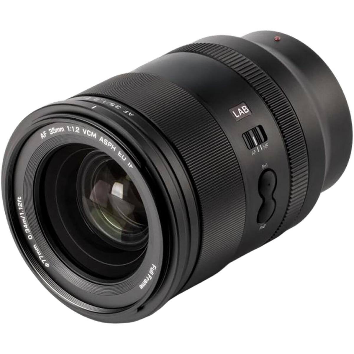 E/LE AF 35mm 1:1.2 VCM AF ASPH U3  
LAB D AF11MF Fat  
12ft 0.34m/1 77mm  
Full Frame